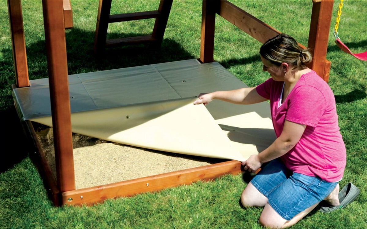 Тент для песочницы (нижний) (Sandbox Tarp (Removable))