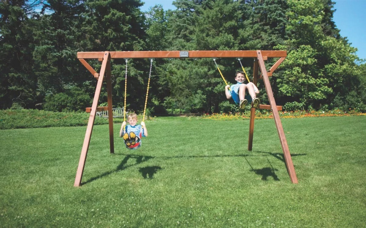 Отдельностоящая качельная балка (без качелей) (Freestanding Swing Beam)